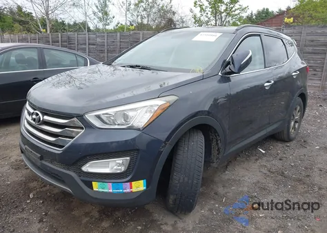 2016 Hyundai Santa Fe Sport 2.4L from USA, damaged, VIN 5XYZUDLB3GG313628